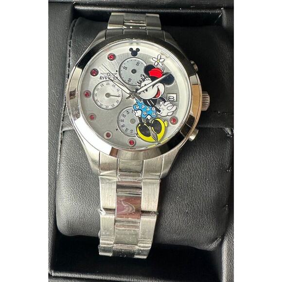 Invicta Disney Limited Edition Women's 50m Minnie Watch 27401 Stainless Steel